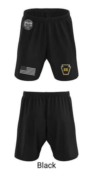 Athletic Shorts With Pockets, Fire Controlman, Navy, Teamtime, Team time, sublimation, custom sports apparel, team uniforms, spirit wear, spiritwear, sports uniforms, custom shirts, team store, custom team store, fundraiser sports, apparel fundraiser