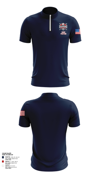 Short Sleeve Quarter Zip Jacket, Alabama Diamond Youth Softball, Softball, Teamtime, Team time, sublimation, custom sports apparel, team uniforms, spirit wear, spiritwear, sports uniforms, custom shirts, team store, custom team store, fundraiser sports, apparel fundraiser