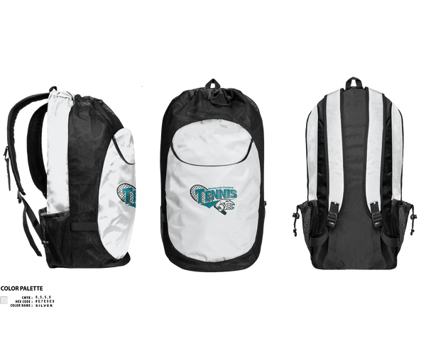 Gear Bag, Bonney Lake Panthers Tennis, Tennis, Teamtime, Team time, sublimation, custom sports apparel, team uniforms, spirit wear, spiritwear, sports uniforms, custom shirts, team store, custom team store, fundraiser sports, apparel fundraiser