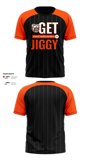 Short Sleeve Performance Shirt, North Canton Hoover Vikings, Baseball, Teamtime, Team time, sublimation, custom sports apparel, team uniforms, spirit wear, spiritwear, sports uniforms, custom shirts, team store, custom team store, fundraiser sports, apparel fundraiser