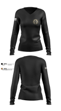 BEACHMASTER UNIT TWO 82951978 Women's Long Sleeve V-neck Shirt - 4