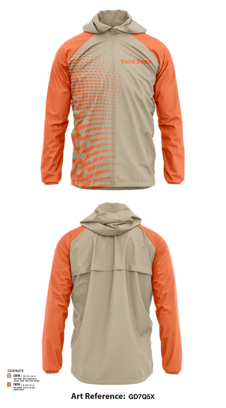 Windbreaker, Yard Zone, , Teamtime, Team time, sublimation, custom sports apparel, team uniforms, spirit wear, spiritwear, sports uniforms, custom shirts, team store, custom team store, fundraiser sports, apparel fundraiser