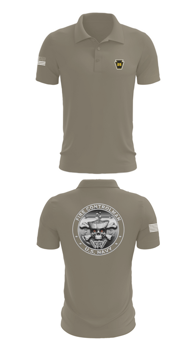 Fire Controlman 9511626 Short Sleeve Performance Polo - 64