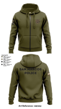 San Marcos Police Drone Unit 43960495 Zip Hoodie - 5