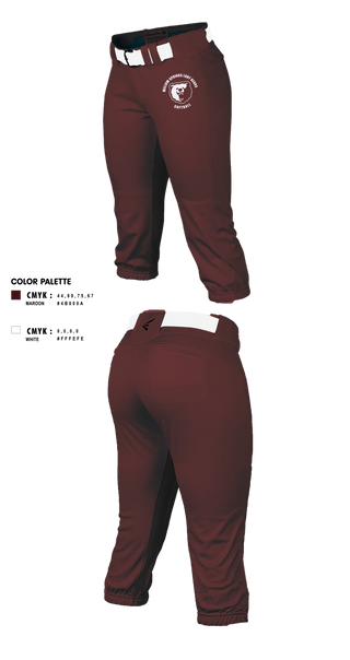 Softball Pants, Willow Springs Bears Softball, Softball, Teamtime, Team time, sublimation, custom sports apparel, team uniforms, spirit wear, spiritwear, sports uniforms, custom shirts, team store, custom team store, fundraiser sports, apparel fundraiser