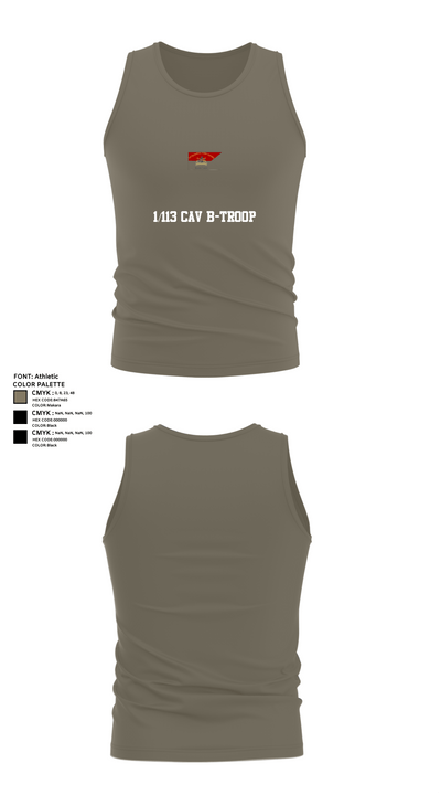 1/113 CAV B-Troop 83945490 Tank Top - 79