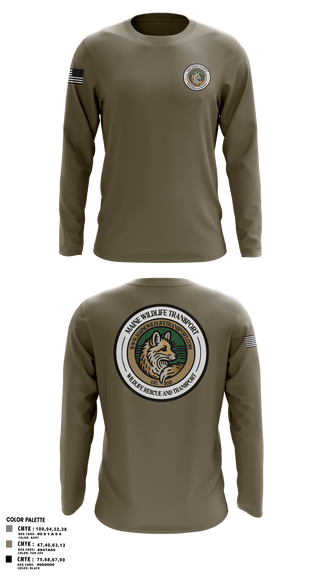 Long Sleeve Performance Shirt, Maine Wildlife Transport, , Teamtime, Team time, sublimation, custom sports apparel, team uniforms, spirit wear, spiritwear, sports uniforms, custom shirts, team store, custom team store, fundraiser sports, apparel fundraiser