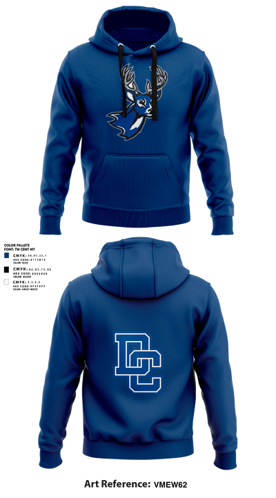 Deer Creek Antlers 84457423 Hoodie - 1