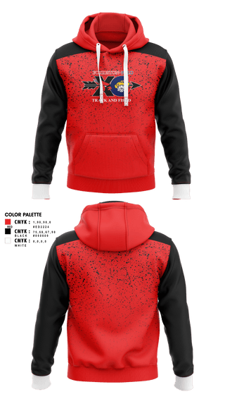 Hoodie, Forreston High School Track and Field, Track & Field, Teamtime, Team time, sublimation, custom sports apparel, team uniforms, spirit wear, spiritwear, sports uniforms, custom shirts, team store, custom team store, fundraiser sports, apparel fundraiser