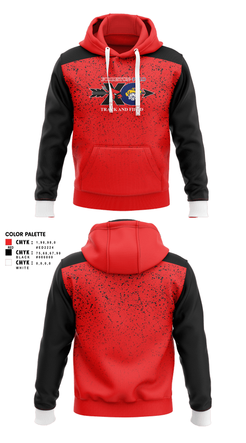 Hoodie, Forreston High School Track and Field, Track & Field, Teamtime, Team time, sublimation, custom sports apparel, team uniforms, spirit wear, spiritwear, sports uniforms, custom shirts, team store, custom team store, fundraiser sports, apparel fundraiser