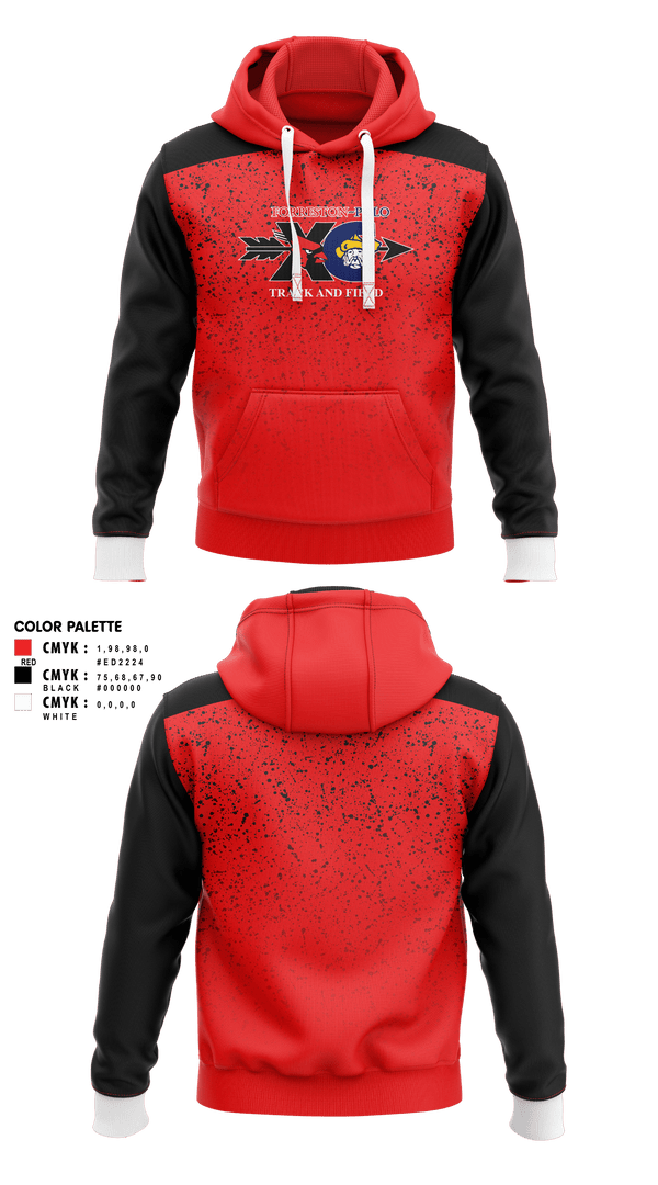 Hoodie, Forreston High School Track and Field, Track & Field, Teamtime, Team time, sublimation, custom sports apparel, team uniforms, spirit wear, spiritwear, sports uniforms, custom shirts, team store, custom team store, fundraiser sports, apparel fundraiser