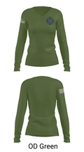 Dalton Fire Department 29083035 Women's Long Sleeve V-neck Shirt - 57