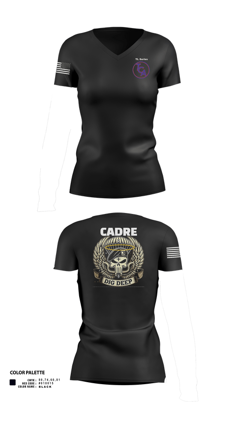 Womens Short Sleeve Vneck Shirt, TCA, , Teamtime, Team time, sublimation, custom sports apparel, team uniforms, spirit wear, spiritwear, sports uniforms, custom shirts, team store, custom team store, fundraiser sports, apparel fundraiser
