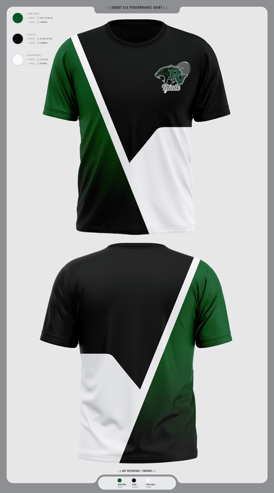 Palo Verde Panthers 26919250 Short Sleeve Performance Shirt - 3