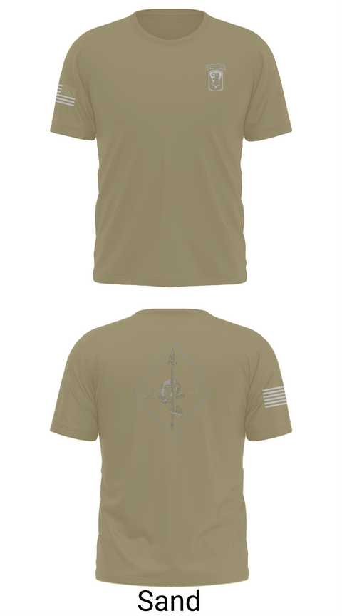 Short Sleeve Performance Shirt, Chosen Co. 1-102D INF, Army, Teamtime, Team time, sublimation, custom sports apparel, team uniforms, spirit wear, spiritwear, sports uniforms, custom shirts, team store, custom team store, fundraiser sports, apparel fundraiser