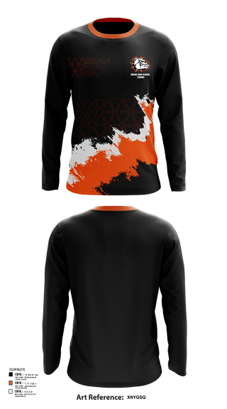 Long Sleeve Performance Shirt, Green High School Tennis, Tennis, Teamtime, Team time, sublimation, custom sports apparel, team uniforms, spirit wear, spiritwear, sports uniforms, custom shirts, team store, custom team store, fundraiser sports, apparel fundraiser