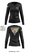 2nd MAW 13014265 Women's Long Sleeve V-neck Shirt - 3