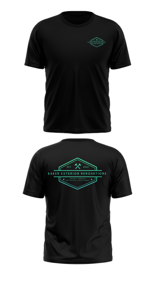 Short Sleeve Performance Shirt, Baker Exterior Renovations, , Teamtime, Team time, sublimation, custom sports apparel, team uniforms, spirit wear, spiritwear, sports uniforms, custom shirts, team store, custom team store, fundraiser sports, apparel fundraiser