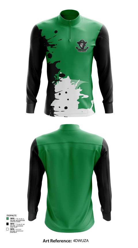 Quarter Zip Jacket, Saint Mary's High School Track & Field, Track & Field, Teamtime, Team time, sublimation, custom sports apparel, team uniforms, spirit wear, spiritwear, sports uniforms, custom shirts, team store, custom team store, fundraiser sports, apparel fundraiser