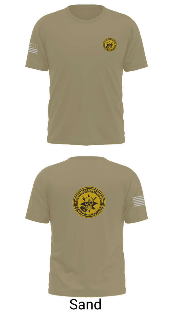 Old School Cotton Feel Shirt, Battlespace Surveillance Company, , Teamtime, Team time, sublimation, custom sports apparel, team uniforms, spirit wear, spiritwear, sports uniforms, custom shirts, team store, custom team store, fundraiser sports, apparel fundraiser