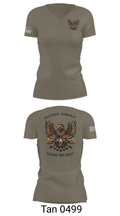 Foxtrot Company, 832nd OD BN 51500889 Women's Short Sleeve V-neck Shirt - 68
