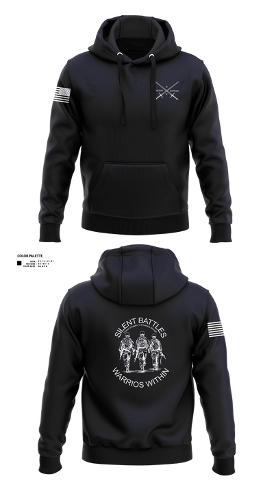Silent Battles 26852061 Hoodie - 1