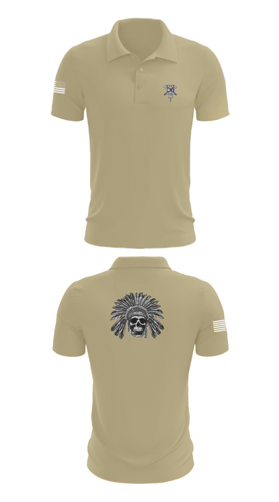 2-23IN CRAZYHORSE CO. 51563719 Short Sleeve Performance Polo - 87