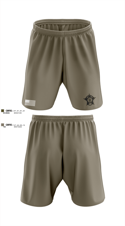Desoto Parish Sheriff’s Office SWAT 96346958 Athletic Shorts With Pockets - 1