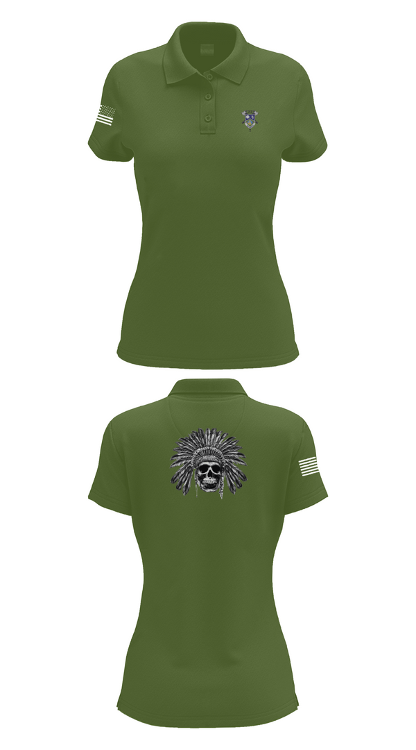 Womens Short Sleeve Performance Polo, 2-23IN CRAZYHORSE CO., , Teamtime, Team time, sublimation, custom sports apparel, team uniforms, spirit wear, spiritwear, sports uniforms, custom shirts, team store, custom team store, fundraiser sports, apparel fundraiser