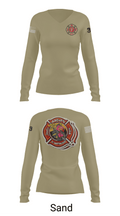 Glen Burnie 74238111 Women's Long Sleeve V-neck Shirt - 97
