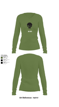 30 SFS 40475205 Women's Long Sleeve V-neck Shirt - 42