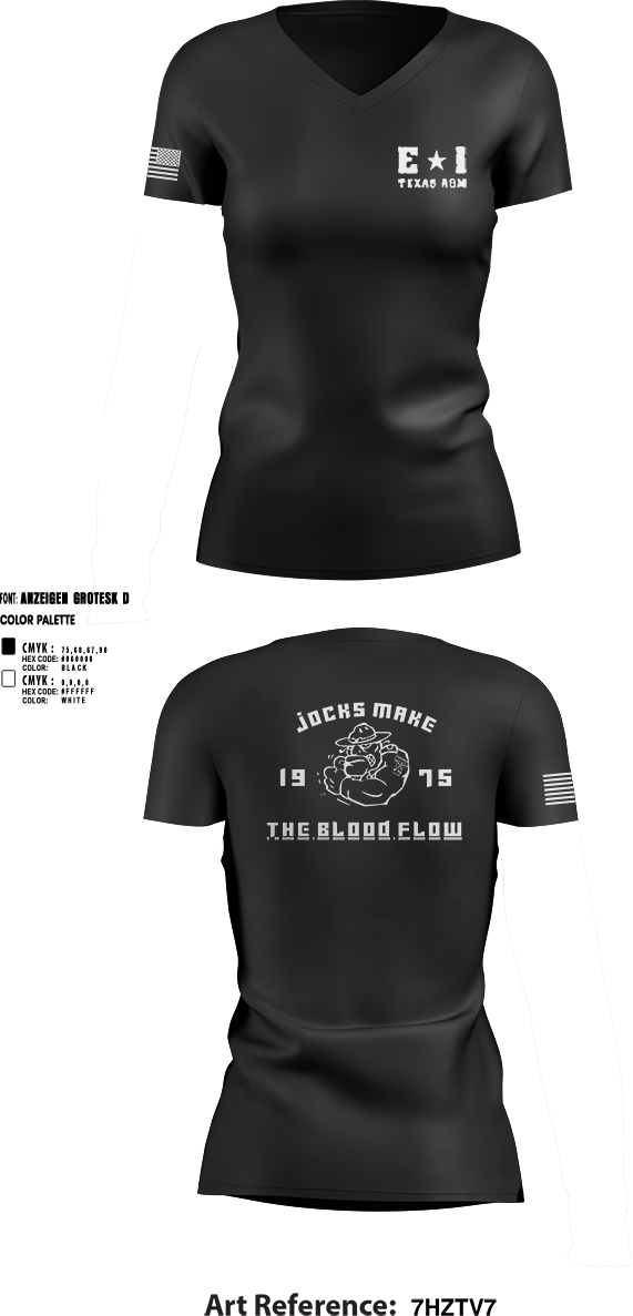 Womens Short Sleeve Vneck Shirt, E-1 Jocks D1, , Teamtime, Team time, sublimation, custom sports apparel, team uniforms, spirit wear, spiritwear, sports uniforms, custom shirts, team store, custom team store, fundraiser sports, apparel fundraiser