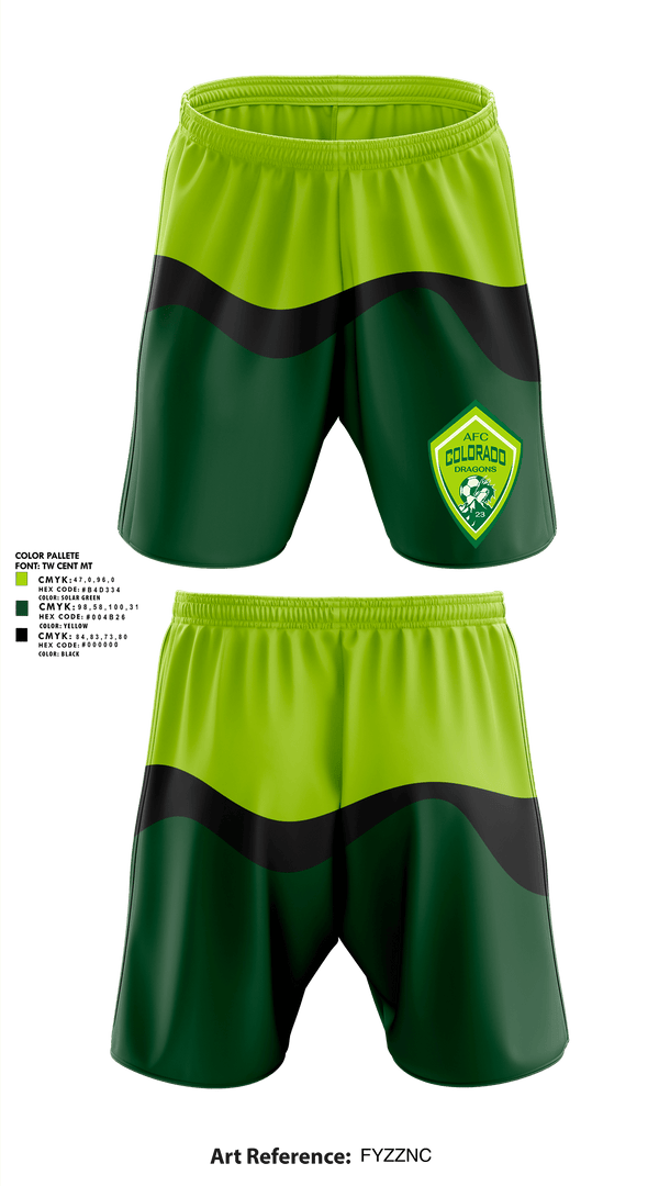 Athletic Shorts With Pockets, AFC Colorado Dragons, Men's Soccer, Teamtime, Team time, sublimation, custom sports apparel, team uniforms, spirit wear, spiritwear, sports uniforms, custom shirts, team store, custom team store, fundraiser sports, apparel fundraiser