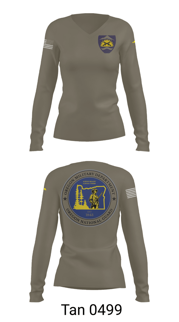 Womens Long Sleeve Vneck Shirt, JFHQ, Army, Teamtime, Team time, sublimation, custom sports apparel, team uniforms, spirit wear, spiritwear, sports uniforms, custom shirts, team store, custom team store, fundraiser sports, apparel fundraiser