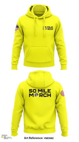 Hoodie, 50 Mile March, , Teamtime, Team time, sublimation, custom sports apparel, team uniforms, spirit wear, spiritwear, sports uniforms, custom shirts, team store, custom team store, fundraiser sports, apparel fundraiser