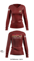 1528th FSC (SO) (A) 11146536 Women's Long Sleeve V-neck Shirt - 103