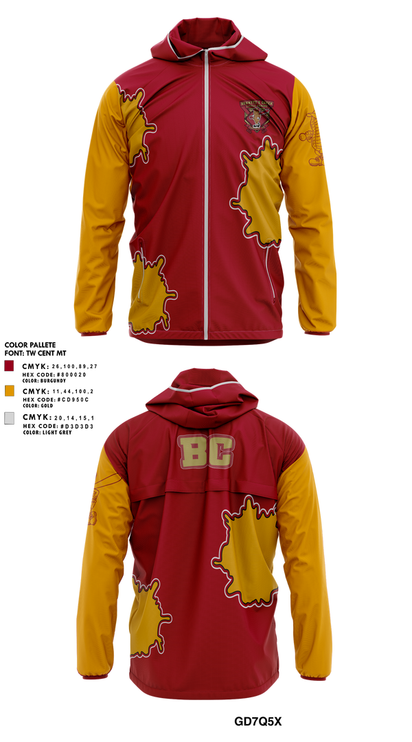Windbreaker, Bennetts Creek Little League, Baseball, Teamtime, Team time, sublimation, custom sports apparel, team uniforms, spirit wear, spiritwear, sports uniforms, custom shirts, team store, custom team store, fundraiser sports, apparel fundraiser
