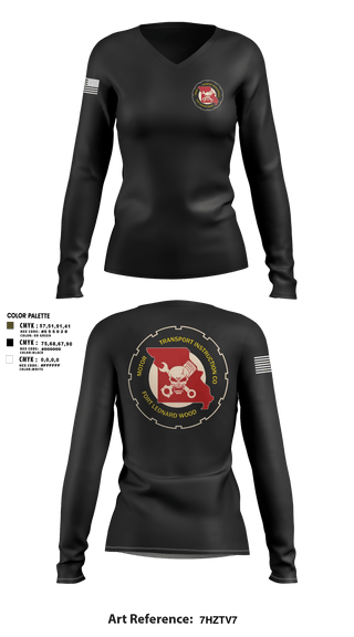 Womens Long Sleeve Vneck Shirt, MTIC, , Teamtime, Team time, sublimation, custom sports apparel, team uniforms, spirit wear, spiritwear, sports uniforms, custom shirts, team store, custom team store, fundraiser sports, apparel fundraiser