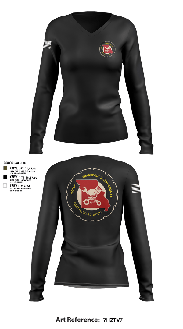 Womens Long Sleeve Vneck Shirt, MTIC, , Teamtime, Team time, sublimation, custom sports apparel, team uniforms, spirit wear, spiritwear, sports uniforms, custom shirts, team store, custom team store, fundraiser sports, apparel fundraiser