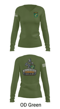 D Co 436th CA BN 62553628 Women's Long Sleeve V-neck Shirt - 57