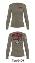 978th Military Police Company 16127103 Women's Long Sleeve V-neck Shirt - 77