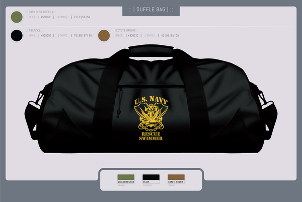 Duffle Bag, Aircrew Rescue Swimmer, , Teamtime, Team time, sublimation, custom sports apparel, team uniforms, spirit wear, spiritwear, sports uniforms, custom shirts, team store, custom team store, fundraiser sports, apparel fundraiser