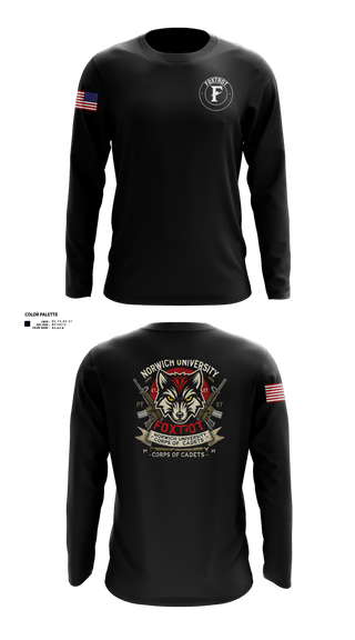 Long Sleeve Performance Shirt, Foxtrot Company, , Teamtime, Team time, sublimation, custom sports apparel, team uniforms, spirit wear, spiritwear, sports uniforms, custom shirts, team store, custom team store, fundraiser sports, apparel fundraiser