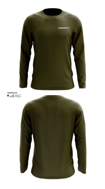 Generation 13 35612536 Long Sleeve Performance Shirt 3