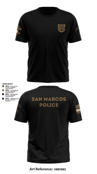 Short Sleeve Rash Guard Shirt, San Marcos Police Drone Unit, Police, Teamtime, Team time, sublimation, custom sports apparel, team uniforms, spirit wear, spiritwear, sports uniforms, custom shirts, team store, custom team store, fundraiser sports, apparel fundraiser