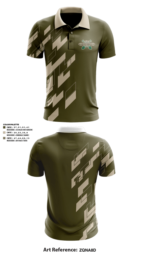 Short Sleeve Performance Polo, Enchanted Landscaping, , Teamtime, Team time, sublimation, custom sports apparel, team uniforms, spirit wear, spiritwear, sports uniforms, custom shirts, team store, custom team store, fundraiser sports, apparel fundraiser