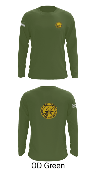 Battlespace Surveillance Company 38169754 Long Sleeve Performance Shirt 46
