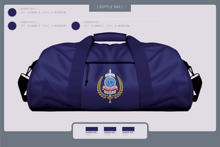 Duffle Bag, Twu Local 100 Ceremonial Unit & Honor Guard, Golf, Teamtime, Team time, sublimation, custom sports apparel, team uniforms, spirit wear, spiritwear, sports uniforms, custom shirts, team store, custom team store, fundraiser sports, apparel fundraiser