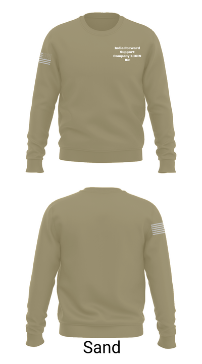India Forward Support Company 1-16IN BN 16602381 Crew Neck Sweatshirt - 85