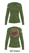 Glen Burnie 74238111 Women's Long Sleeve V-neck Shirt - 57